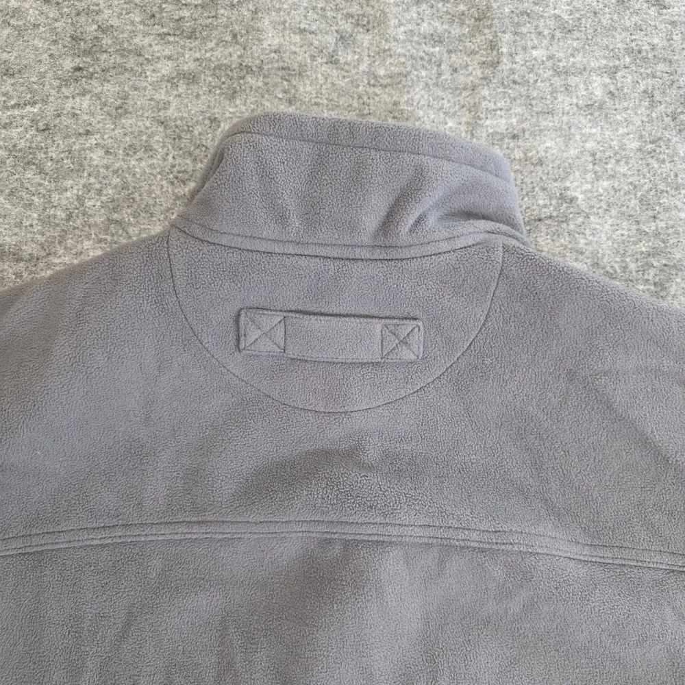 Duluth Trading Co Vest Mens Size XL‎ Gray Full Zip Pockets Outdoors Fleece